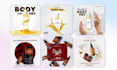 create 30 attractive social media post designs