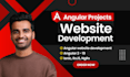 do your angular projects website development