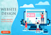 design graphics UI for website design and mobile app design