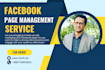 provide professional facebook page management service