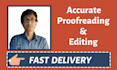 proofread, edit your article, essay, document with care
