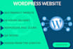 convert landing page to wordpress