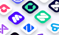 design a stunning modern app icon logo