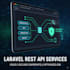 develop laravel restful API for web and mobile apps