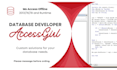 develop an offline database in ms access