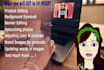edit images and design website banners and cover images