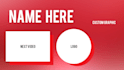 create a cool and professional video intro and outro