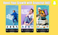 set up and manage snapchat ads to boost your business growth by 5x faster