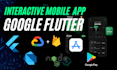 develop a professional mobile app using google flutter