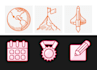 create a unique set of icons