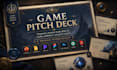 design a professional pitch deck for game startup or brand