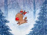 draw a holiday cartoon illustration