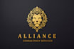 design luxury logo in gold style