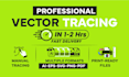 vectorize image, vector tracing, convert logo to vector file, svg vector