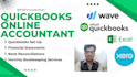 provide expert bookkeeping on quickbooks, wave, and xero