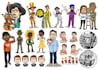 design custom cartoon character