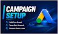 set up high converting google ads search campaign