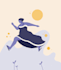 create a beautiful flat style illustration for any use