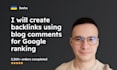 make high quality blog comment backlinks for google ranking