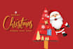 design christmas card and banner