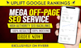do monthly offpage SEO backlinks link building service for google ranking