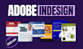 fix, format or redesign adobe indesign documents