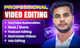 do professional youtube video editing in adobe premiere pro