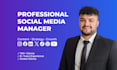 be your social media marketing manager and content creator