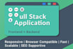 write custom html,css,js,bootstrap,python for you