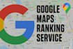 rank on google map pack