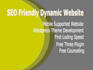 create SEO friendly dynamic wordpress website