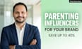 find and reach out to targeted parenting influencers and ugc creators