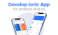 develop react native or flutter mobile app for android and ios