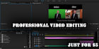 do professional video editing in one day
