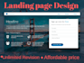 create a professional and graphical landing pages