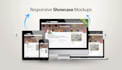 create responsive showcase mock ups
