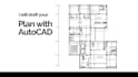 create your floor plan in autocad