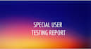 provide quality user testing of  english or german website