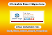 create clickable  gmail signature