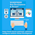 create wordpress website, landing page
