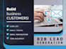 do manual lead research and verified email list