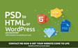 convert psd to html and psd to wordpress website