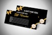 design gift certificate, gift  voucher, gift card coupons