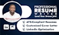 write, create, design, rewrite, edit your resume, CV, cover letter, linkedin