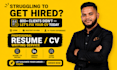 write a CV for senior management