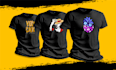 create custom unique and creative graphic t shirt designs