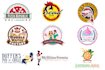design food cafe and restaurant logo