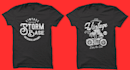 do trendy custom tshirt design for merch,printful
