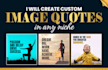 create custom image quotes in any niche