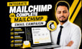 integrate mailchimp or complete mailchimp email campaign